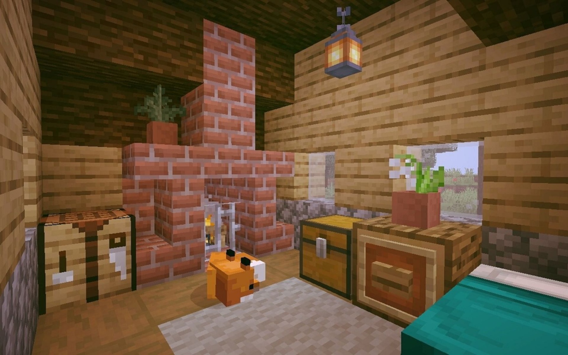 minecraft home decor Niche Utama Home  best interior decoration ideas for Minecraft houses
